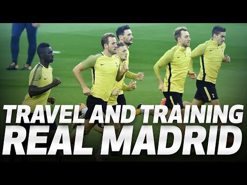 BEHIND-THE-SCENES | Spurs prepare for Real Madrid clash