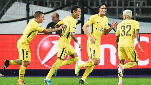 Mbappe, Cavani and Neymar strike for PSG