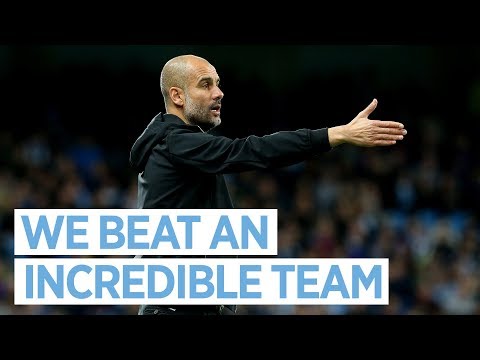 MAN CITY 2-1 NAPOLI I Pep Guardiola Post Match Press Conference I 2017/18