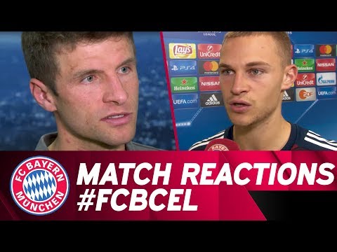 ???? Match Reaction after #FCBCEL w/ Müller, Kimmich & more!
