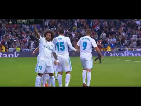 Benzema & Marcelo link up to score a lovely goal(3-0) - Real Madrid vs Eibar