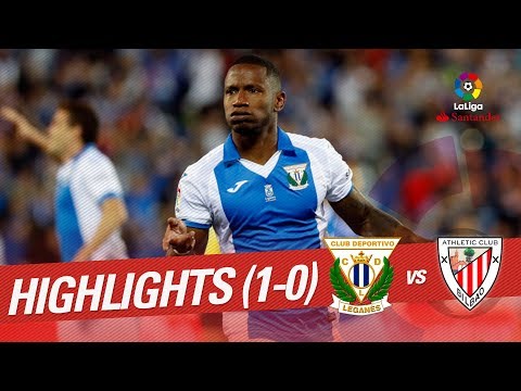 Resumen de CD Leganés vs Athletic Club (1-0)