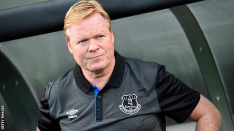 Koeman expected to take charge of Everton cup tie on Wednesday