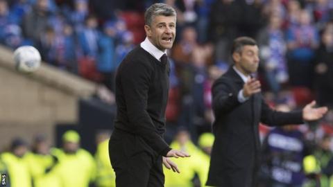 Motherwell: Manager Stephen Robinson denies team are 'dirty'