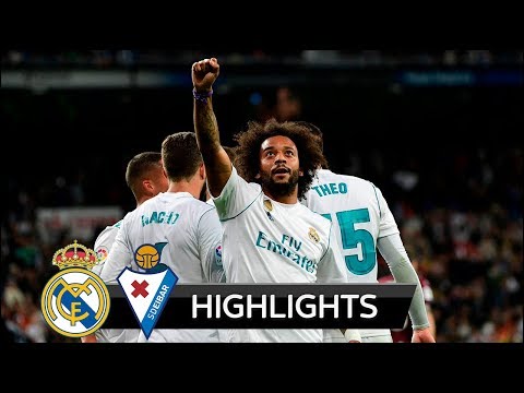 Real Madrid vs Eibar 3-0 - All Goals & Extended Highlights - La Liga 22/10/2017 HD