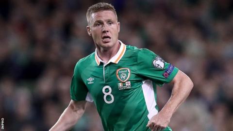 World Cup play-off: James McCarthy in Republic of Ireland squad for Denmark ties