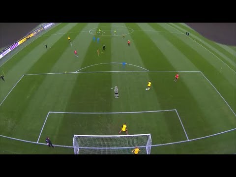 Raph Guerreiro scores a ridiculous goal in Dortmund training