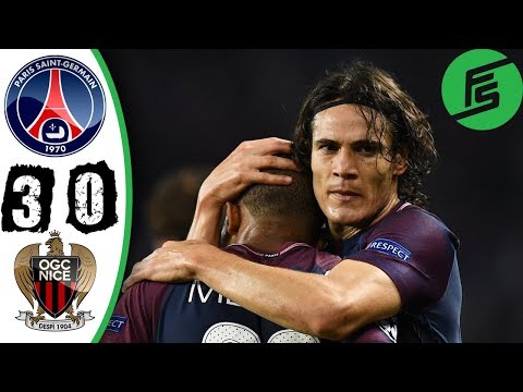 PSG vs Nice 3-0 - Highlights & Goals - 27 October 2017