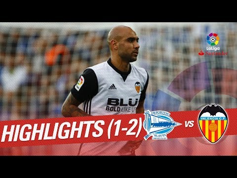 Resumen de Deportivo Alavés vs Valencia CF (1-2)