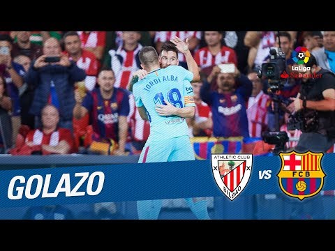Golazo de Messi (0-1) Athletic Club vs FC Barcelona