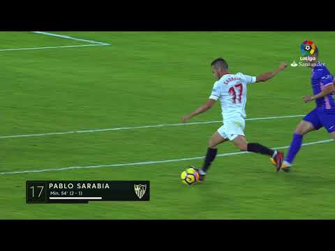 Resumen de Sevilla FC vs CD Leganés (2-1)