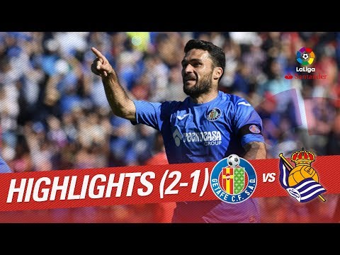 Resumen de Getafe CF vs Real Sociedad (2-1)