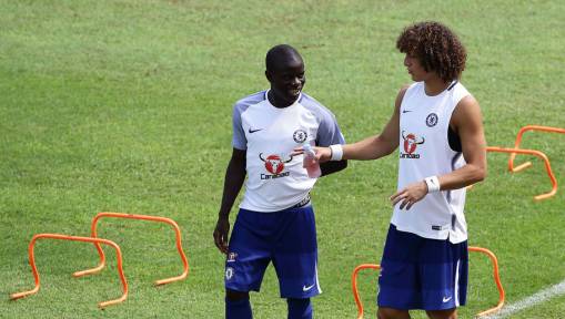 PHOTO: David Luiz Hints at Return of N'Golo Kante in Instagram Post Ahead of Clash With Roma
