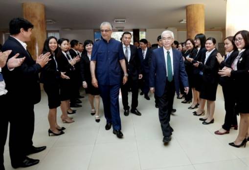 AFC President hails football development in Vietnam