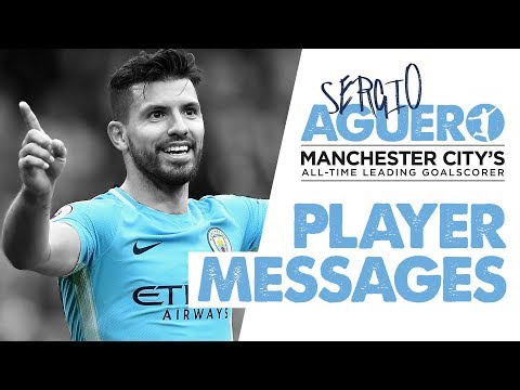 SERGIO BREAKS THE RECORD! | Players congratulate Aguero
