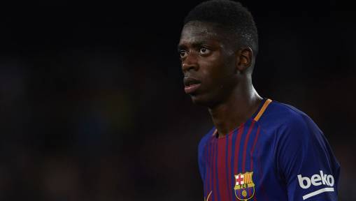 Injured Barcelona Winger Ousmane Dembele Could Return for El Clasico Clash in December
