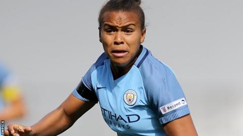 Nikita Parris: Manchester City Women's England winger signs new contract