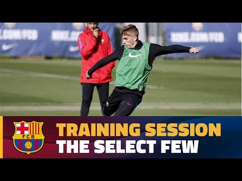 Joint training session with Barça B