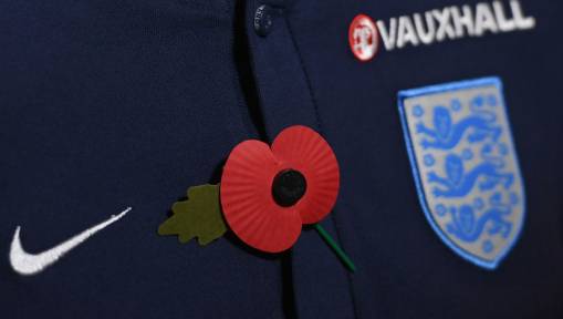 England & Germany Will Wear Black Armbands With Poppies During Friendly at Wembley