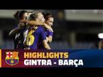 [HIGHLIGHTS] FUTBOL FEM (UCL): Gintra - FC Barcelona (0-6)