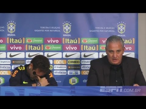 Neymar in tears as he denies false stories about him.