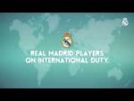 Real Madrid players are with their national teams!