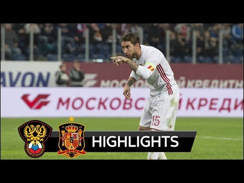 Russia vs Spain 3-3 - All Goals & Extended Highlights - Friendly 14/11/2017 HD