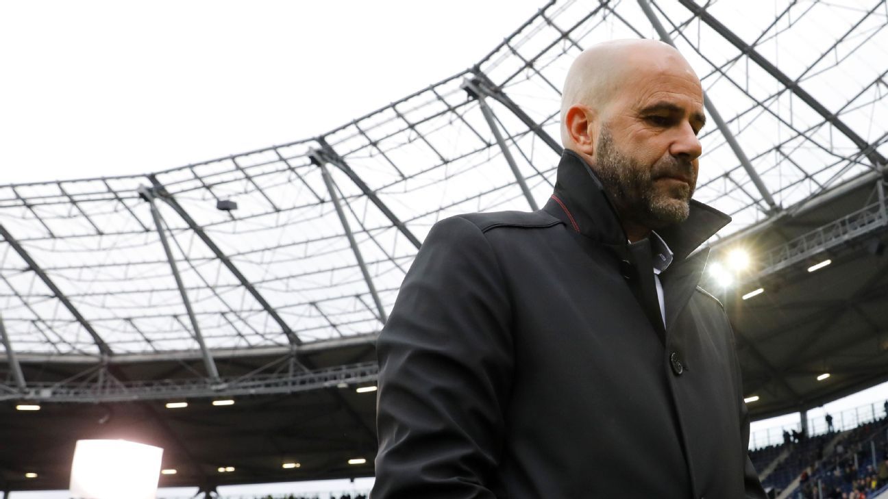 Peter Bosz: Pressure growing at Borussia Dortmund but I am confident
