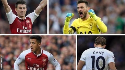 Tottenham v Arsenal: Pick your combined north London derby XI