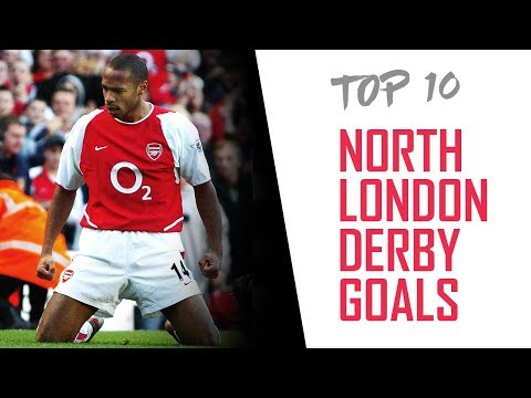 Arsenal's top 10 north London derby goals!