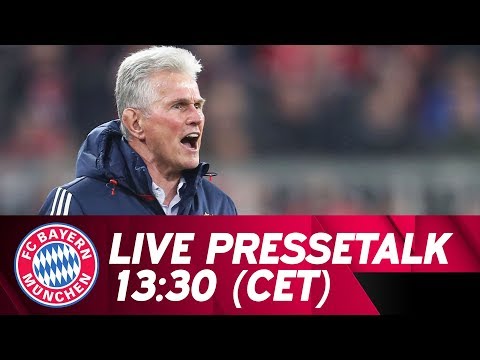 Re-Live ???? | FC Bayern-Pressetalk mit Jupp Heynckes vor FC Augsburg