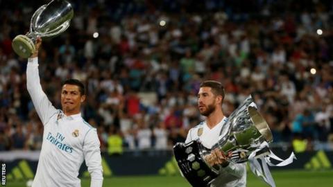 Real Madrid: Cristiano Ronaldo and Sergio Ramos have not fallen out - Zinedine Zidane
