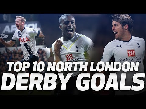 ???? TOP 10 NORTH LONDON DERBY GOALS ? Spurs v Arsenal