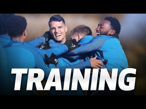 TRAINING | Spurs prepare for North London Derby