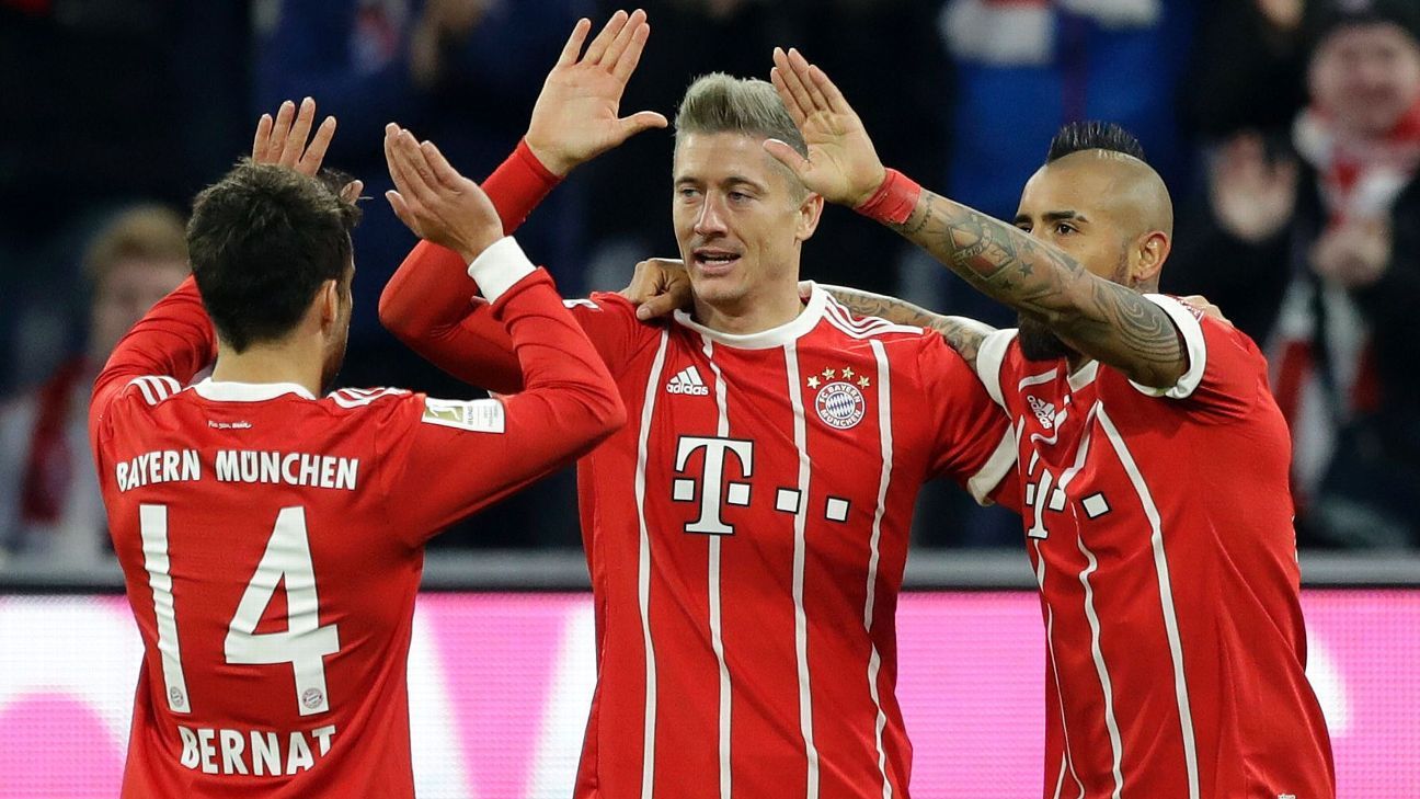 'Re-Vidal-ized' Bayern surge with Lewandowski a 9/10 in victory