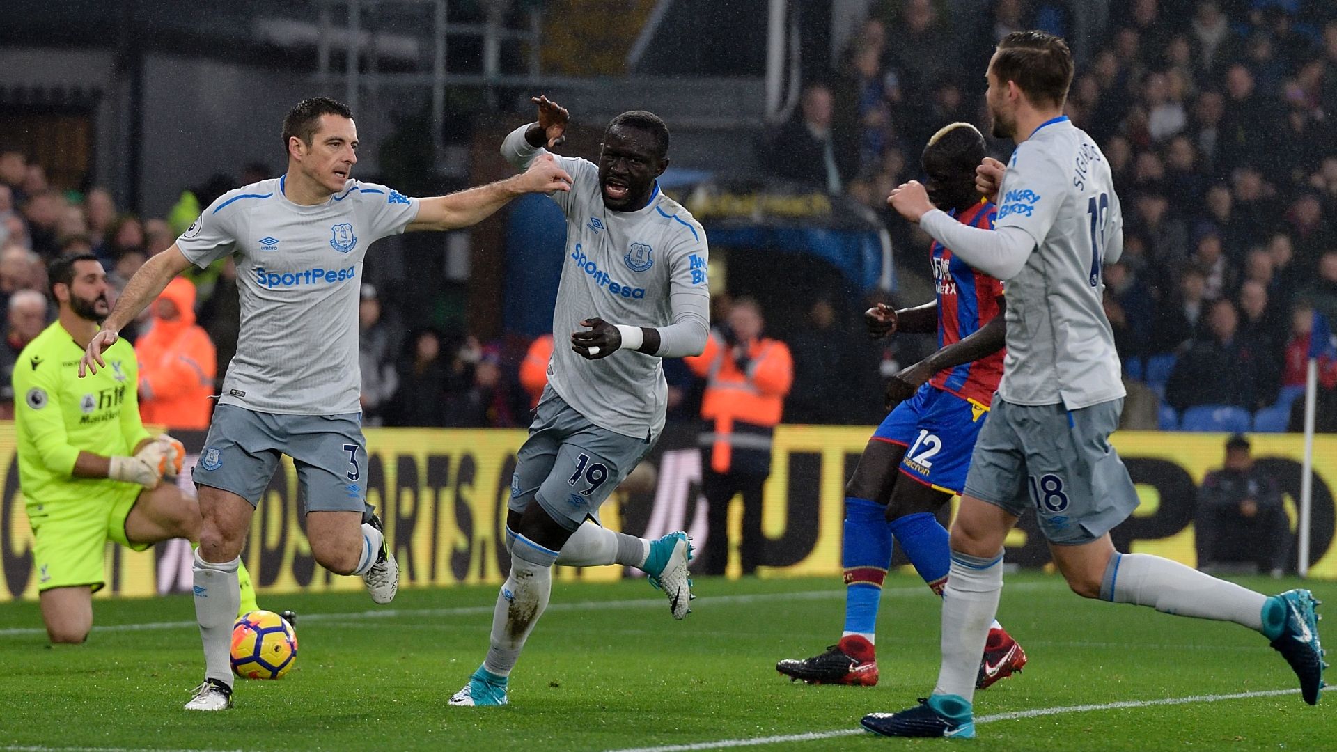 Everton fined after fan tries to hit Lyon player