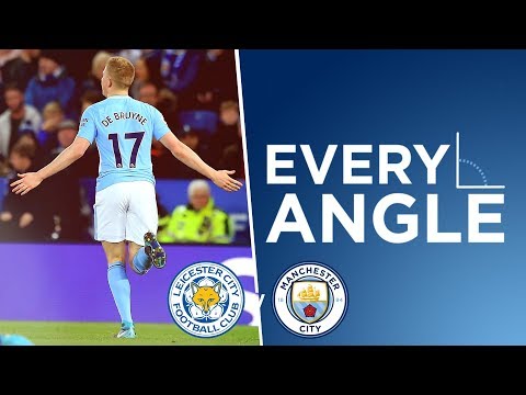 DE BRUYNE STRIKE! | Every Angle: Kevin De Bruyne | Leicester 0-2 Man City