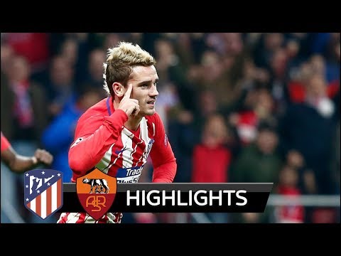Atletico Madrid vs AS Roma 2-0 - All Goals & Extended Highlights - Champions League 22/11/2017 HD
