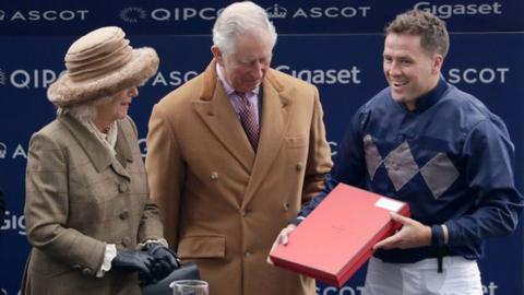 Ex-England striker Owen finishes second on debut as jockey