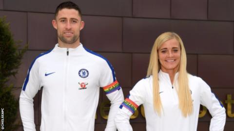 Football and rugby clubs back Rainbow Laces anti-homophobia campaign