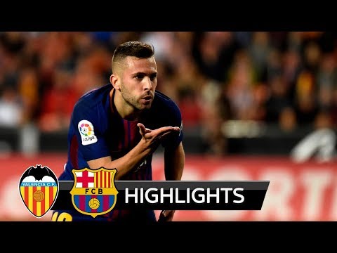 Valencia vs Barcelona 1-1 - All Goals & Extended Highlights - La Liga 26/11/2017 HD