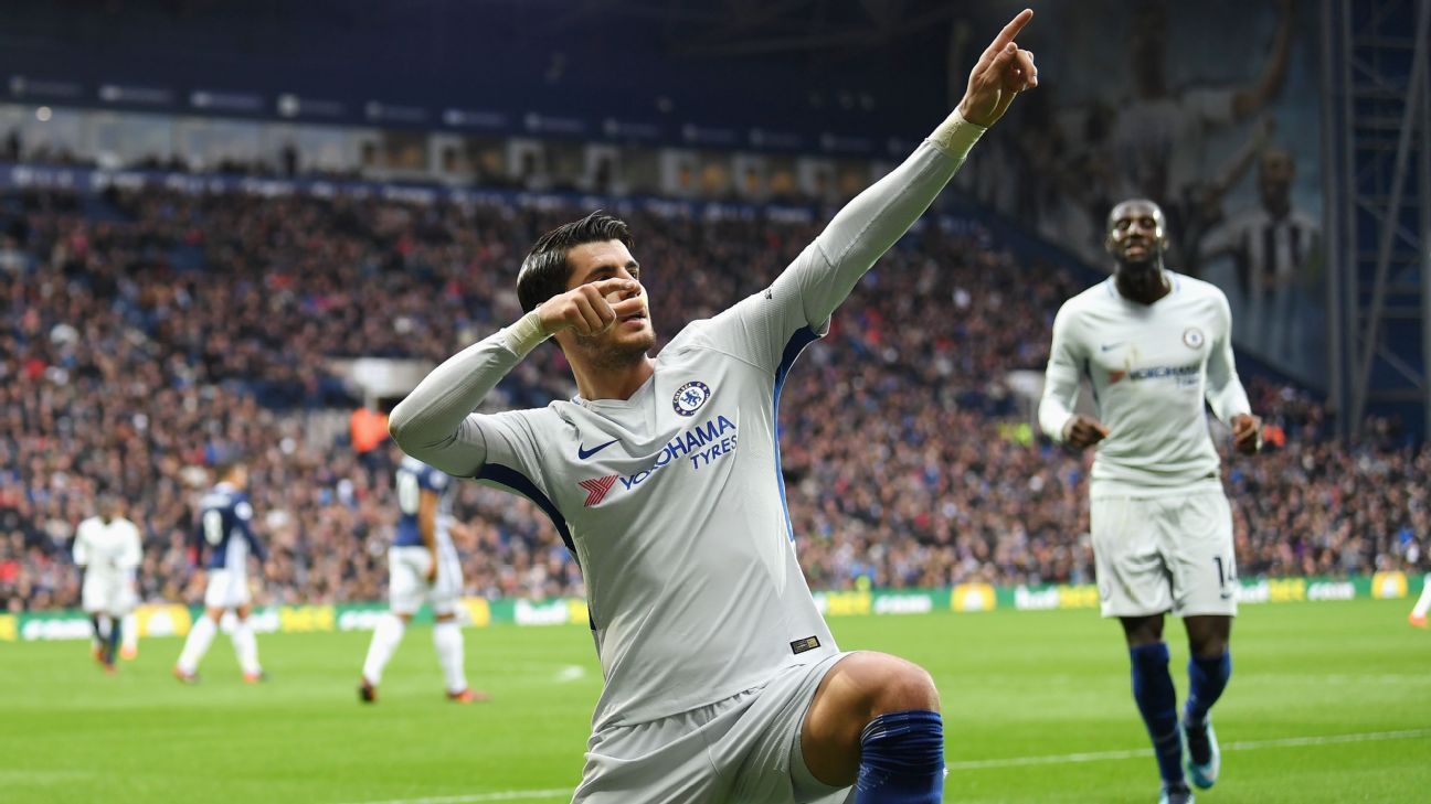 Paul Clement delighted with protege Alvaro Morata's start at Chelsea