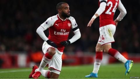 Injured Lacazette 'out for a while'