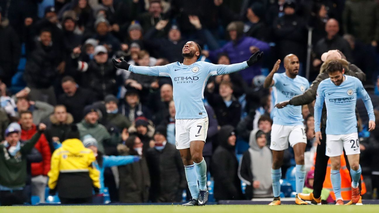 Man City's Guardiola: I couldn't control myself after Raheem Sterling goal