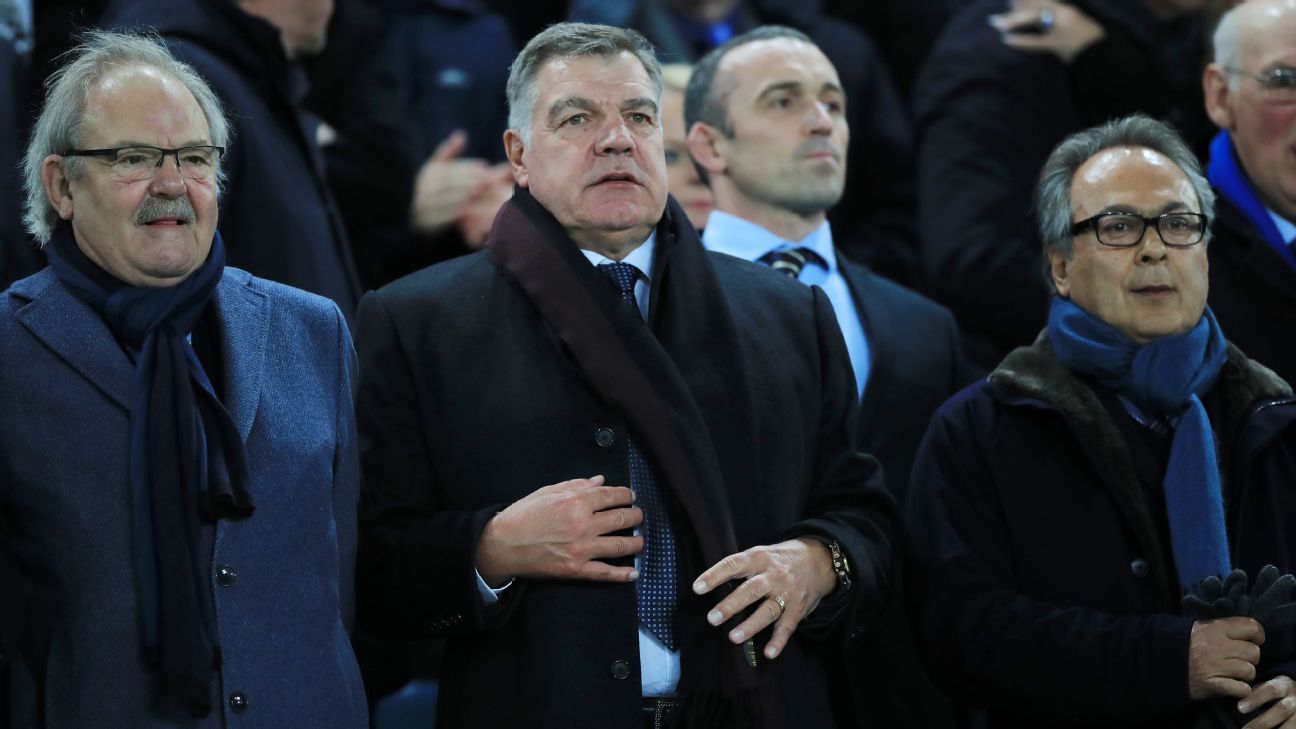 Sam Allardyce not at Everton to make friends but to save the failing club