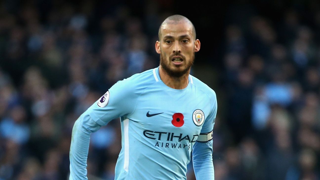 David Silva extends Manchester City contract until 2020