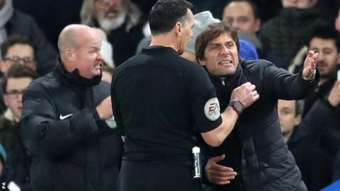 Chelsea boss Conte charged by FA after dismissal
