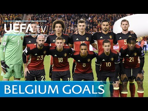 Belgium&#39;s top five European Qualifiers goals