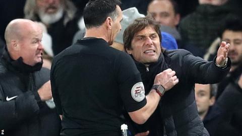 Conte claims Chelsea fixture conspiracy