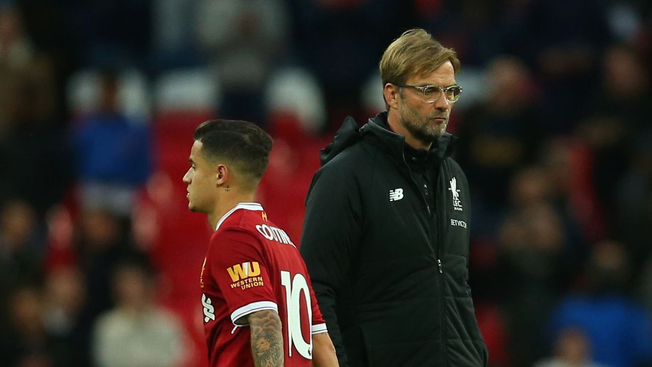 Klopp laughs at suggestions Liverpool quoted Coutinho price tag to Barca